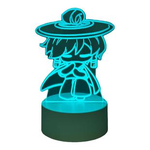 Sky光遇周边创意小夜灯箬笠斗笠床头书桌面夜灯摆件女生生日礼物