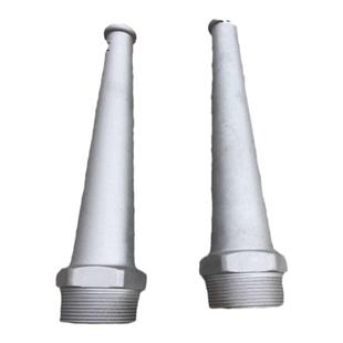 程力洒水车前冲三弯喷头 中联高压清洗加厚铝合金对冲喷头喷嘴