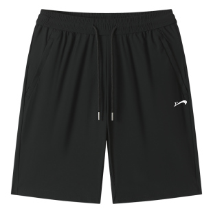 贵人鸟男士短裤男夏季冰丝速干运动裤男款休闲宽松五分裤子爸爸装