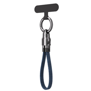 0.22/0.3米240w短款手腕挂绳双type c转lightning二合一手机吊绳pd快充电线适用华为苹果iPhone14/17数据线