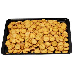 雪花酥饼干小奇福烘焙专用咸味牛轧糖原材料小圆饼干整箱批发商用