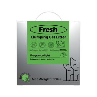 喵洁客金装猫砂美国进口矿砂钠基矿石除臭低尘膨润土猫砂礼盒装