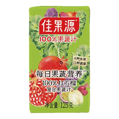 佳果源100%红石榴复合果蔬汁36盒