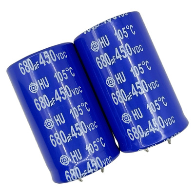 现货450v680uf原装日立30*50铝电解电容器HU电源风扇主板滤波