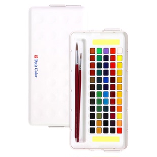 日本SAKURA樱花固体水彩颜料12色Talens/泰伦斯水溶固形简约24色36色块写生迷你精装固体水彩颜料单块套装