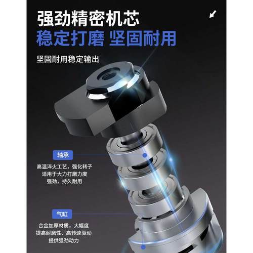 富普士气动打磨机气磨机工业级 小型汽车抛光机打蜡机 砂纸干磨机