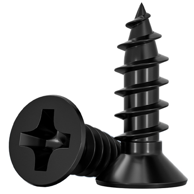 【全网热销】KA加硬黑色沉头自攻