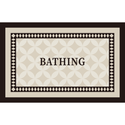 强吸水卫生间地垫YKMORE硅藻泥