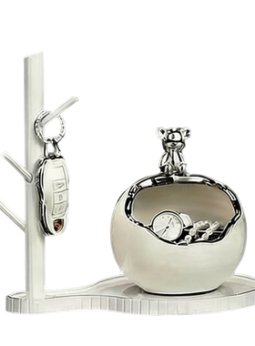 入户进门口鞋柜欢迎回家全套玄关钥匙收纳装饰摆件仪式感氛围布置