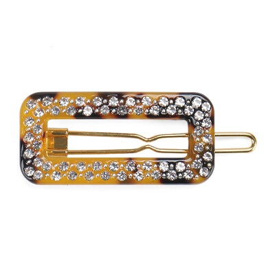 专柜同款miss俏皮风边夹青蛙扣