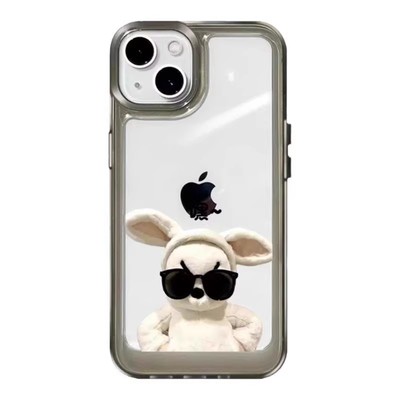 适用小米15亚克力透明潮牌全包壳