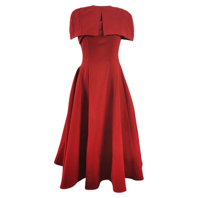 设计师新款气质收腰显瘦连衣裙