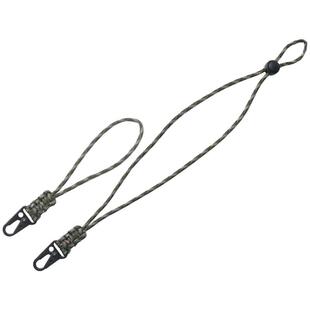 七芯伞绳手工编织证件卡套挂绳钥匙挂脖长绳手腕绳防盗结实短绳