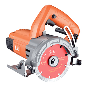 东成切割机瓷砖小型手提锯石材开槽云石机电锯切墙工具1200-110