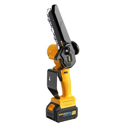 得力手持充电锂电锯伐木砍树神器