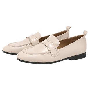 MILLIE'S/妙丽乐福鞋女2026新款春季单鞋透气豆豆鞋一脚蹬小皮鞋