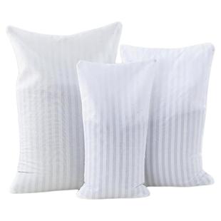 荞麦枕头荞麦壳枕芯白缎条内套学校医院酒店家用单人一只