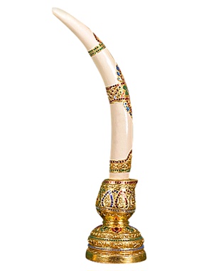 仿象牙摆件会所家居软装饰品玄关