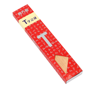 七巧板四巧板儿童益智玩具幼儿园早教孔明锁鲁班锁T字谜拼图拼板