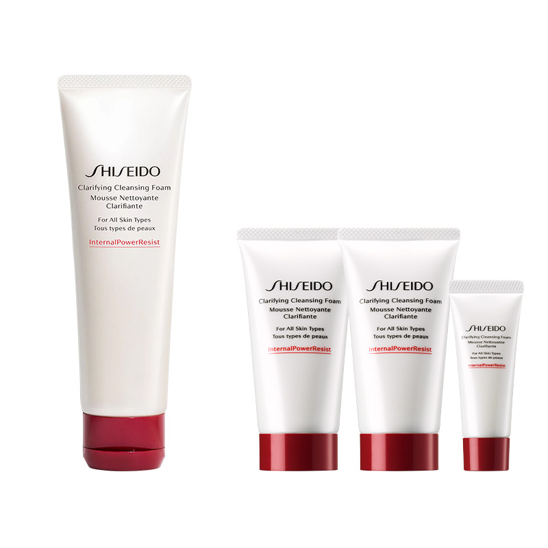 【自播限时立减】资生堂肌活焕采洁面膏洗面奶女洁面乳清洁保湿