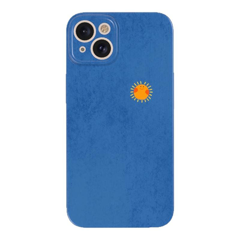 小太阳~可爱风笑脸iPhone17promax手机壳苹果14小米15菲林nova13华为mate60小众p80适用viv
