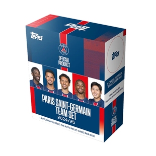 Topps PSG Team Set24-25赛季DECK BOX大巴黎圣日耳曼队盒球星卡
