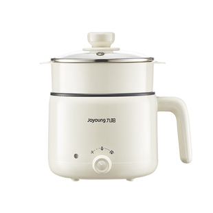 九阳电煮锅一体锅多功能家用小型电热火锅蒸煮锅新款宿舍用不粘锅