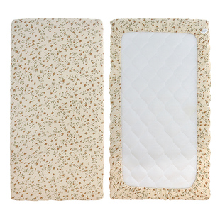 婴儿床笠全棉纱布新生宝宝专用小床单定制幼儿园儿童拼接床垫套罩