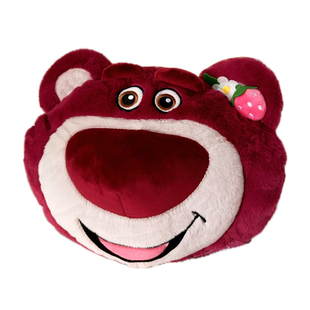 迪士尼草莓熊热水袋充电款防爆正品暖宝宝毛绒暖水袋送女朋友礼物