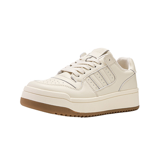 Semir女鞋厚底小白鞋女2026春季新款鞋子女百搭运动休闲板鞋女款