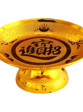 供果果盘财神贡品盘水果盘