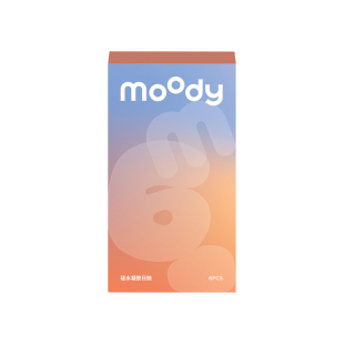 【新品】moody美瞳日抛6片装Live系列硅水凝胶乌木棕彩色隐形眼镜