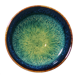 慕砚|曾华得兔毫油滴建盏主人杯 纯手工曜变天目釉茶杯日式茶具碗