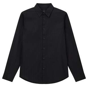 Armani/阿玛尼AX 男士潮牌时尚休闲长袖衬衫 XM001587 AF16631