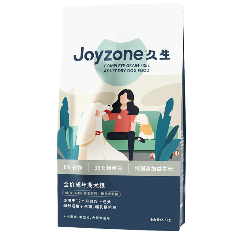 Joyzone久生狗粮专用成犬粮全价无谷旗舰店官方正品泰迪40