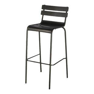 现代简约家用餐桌椅组合奶茶店咖啡厅高脚靠背吧台椅户外三件套