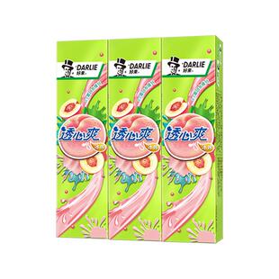 好来正品黑人透心爽冰桃牙膏水蜜桃味亮白去黄牙牙清新口气旗舰店