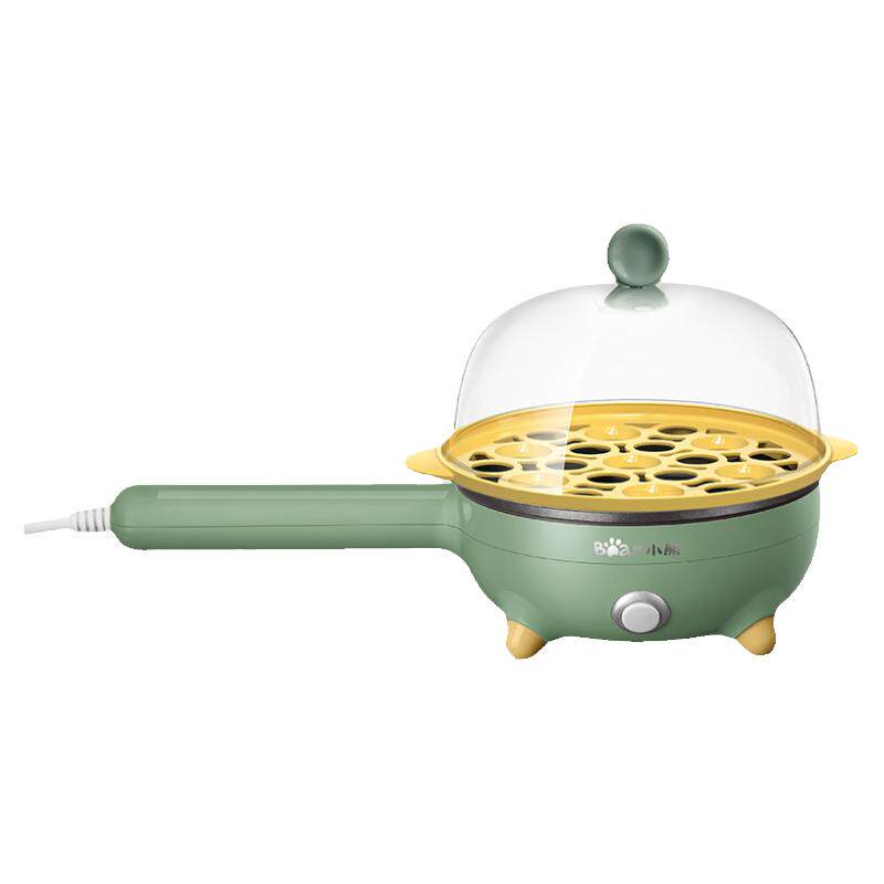 小熊煎蛋器煮蛋器小型煎锅插电式迷你早餐机自动断电蒸鸡煎蛋神器