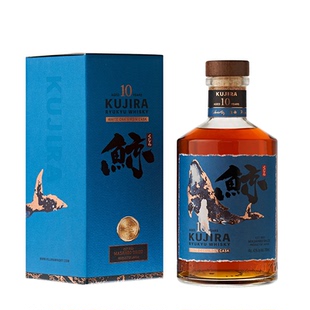 KUJIRA鲸10年琉球单一谷物威士忌洋酒700ml礼盒装日本原装