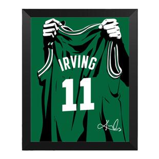 欧文球衣插画款相框 凯尔特人队照片墙 凯里欧文球迷礼品家居摆件