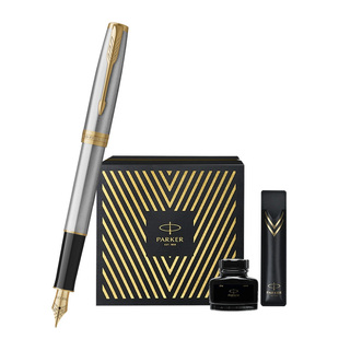 【三期免息】派克PARKER卓尔钢杆系列墨水笔先锋礼盒高端商务送礼高档男士女士公司年会礼品定制钢笔套装