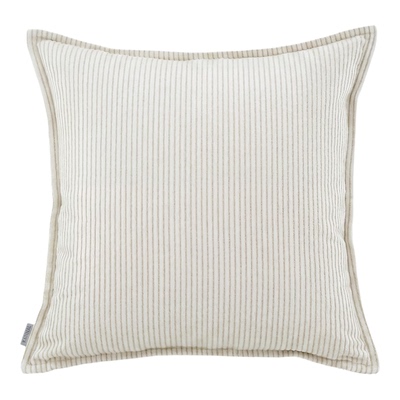 KANNAL棉麻立体线条沙发靠垫