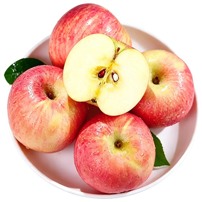 正宗山东烟台栖霞红富士苹果新鲜水果应当季脆甜鲜果整箱产地直发