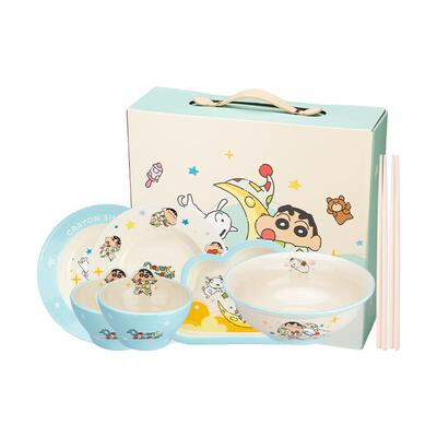 摩登主妇蜡笔小新可爱餐具套装