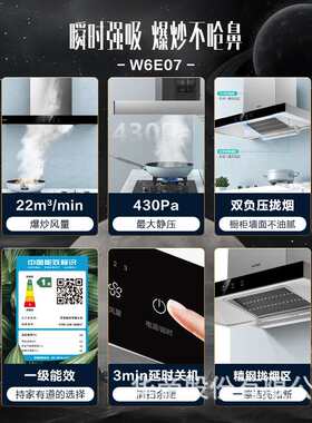 华帝塔形烟机CXW-240-W6E07/不锈钢/S1对公转账