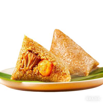 嘉兴正宗特产咸蛋黄大肉粽