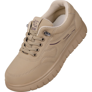 老北京布鞋女春新款中老年运动休闲鞋防滑软底一脚蹬不累脚妈妈鞋