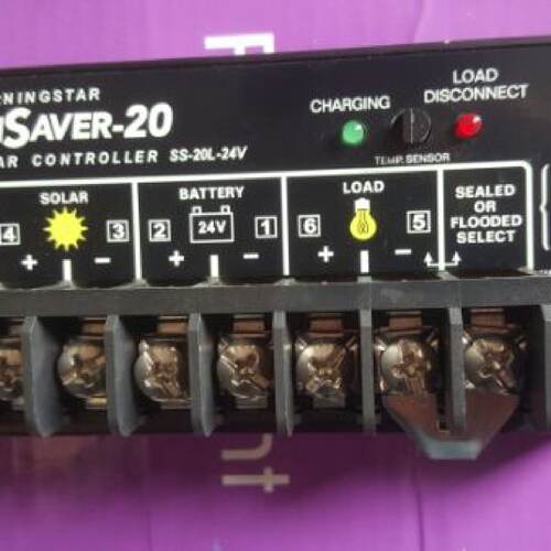 议价美国晨星SUNSAVER-20 光优充电控制器SS-20-24V  拍前询价