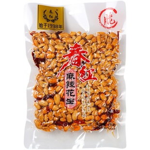 春红油炸麻辣花生300g真空包装烘烤盐爆多味香酥下酒零食小吃食品
