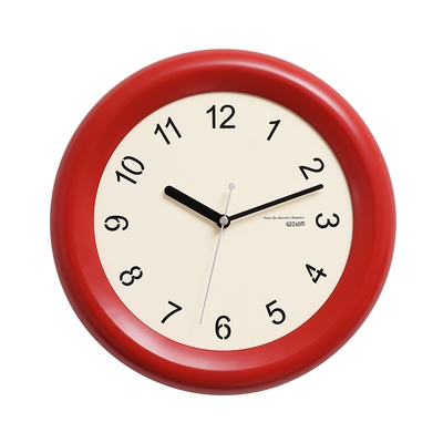 现代奶油风2026款客厅挂钟